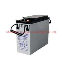 12V 55ah 19" Cabinet Front Terminal Battery for Telecom/Data Center